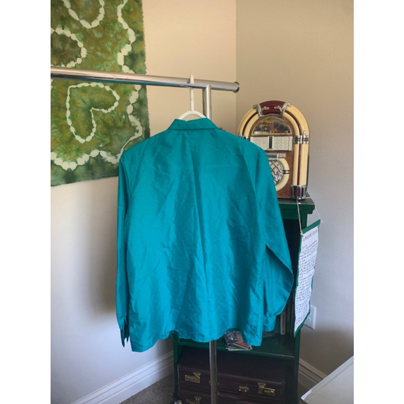 Blue Retro collared shirt - Picture 6 of 6